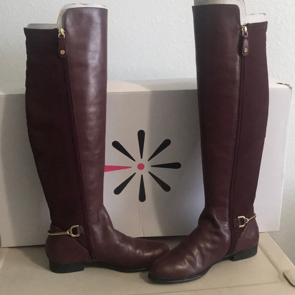 Isaac Mizrahi Live boots! Leather over the knee